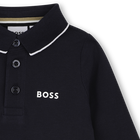 Polo de manga larga BOSS 
                    NI&Ntilde;O