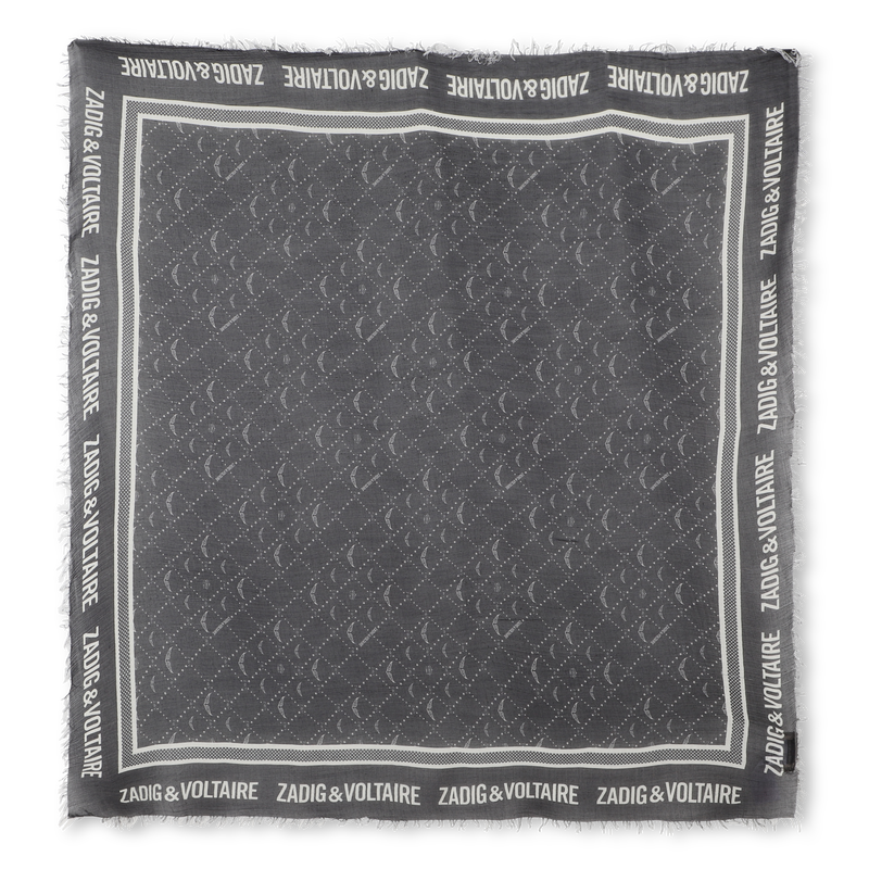 Bufanda estampada ZADIG & VOLTAIRE 
                        NI&Ntilde;A