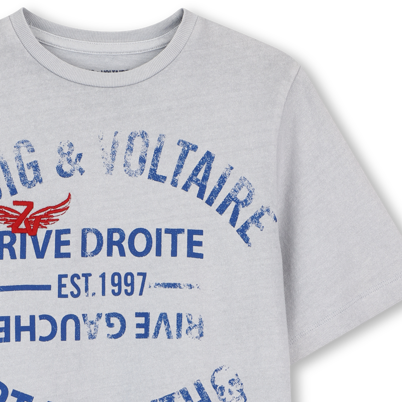 Camiseta de mangas cortas ZADIG & VOLTAIRE 
                        NI&Ntilde;O