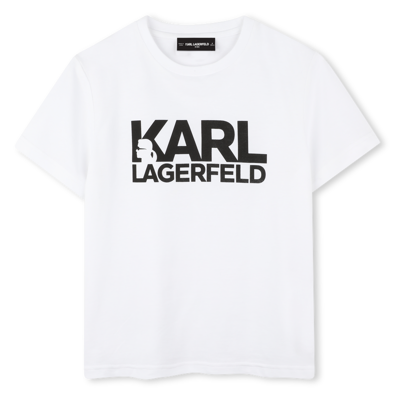 Camiseta de manga corta KARL LAGERFELD KIDS 
                        NI&Ntilde;O