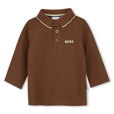 Polo de manga larga BOSS NI&Ntilde;O