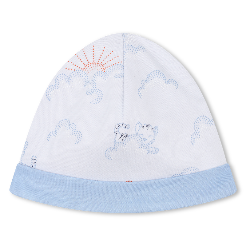 Conjunto de pijama, babero y gorro KENZO KIDS 
                        NI&Ntilde;O