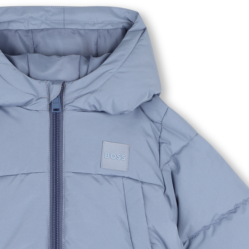 Chaqueta acolchada con capucha BOSS 
                        NI&Ntilde;O