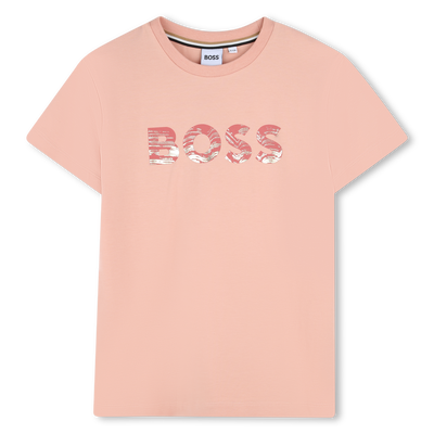 Camiseta de manga corta BOSS NI&Ntilde;A