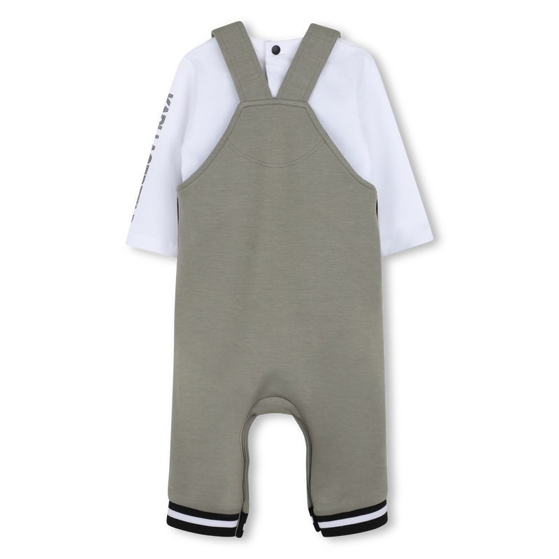 Conjunto de mono y camiseta KARL LAGERFELD KIDS 
                        NI&Ntilde;O