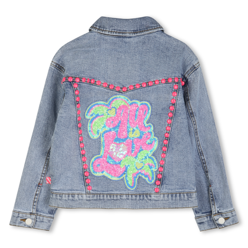 CHAQUETA DE MEZCLILLA BILLIEBLUSH 
                        NI&Ntilde;A