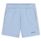 Pantal&oacute;n corto liso de mulet&oacute;n BOSS 
                    NI&Ntilde;O