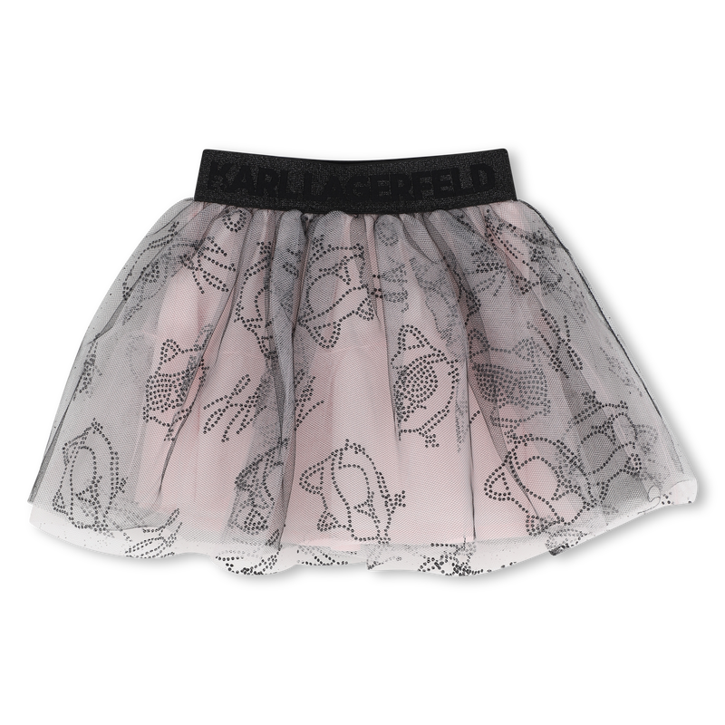 Conjunto de sudadera y falda KARL LAGERFELD KIDS 
                        NI&Ntilde;A