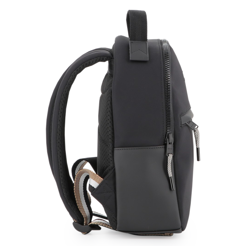 Mochila textil revestida BOSS 
                        NI&Ntilde;O