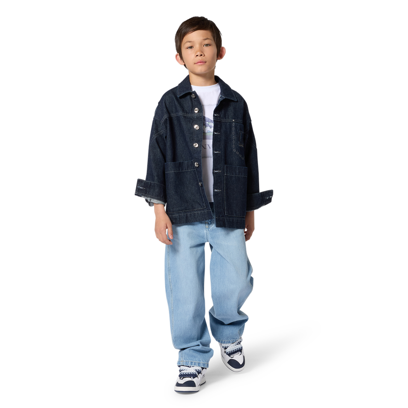 CHAQUETA DE MEZCLILLA LANVIN 
                        NIÑO