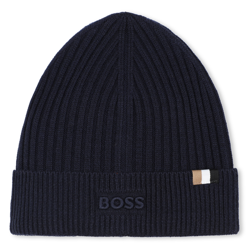Gorro de punto BOSS 
                        NI&Ntilde;O
