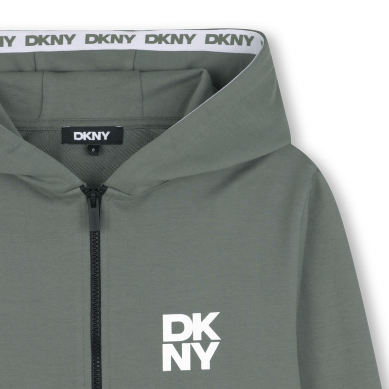 C&aacute;rdigan con capucha DKNY 
                        NI&Ntilde;O