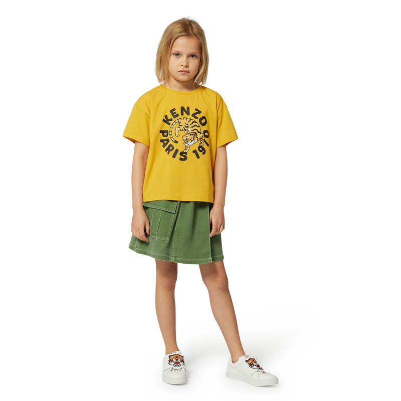Camiseta algod&oacute;n manga corta KENZO KIDS 
                        NI&Ntilde;A