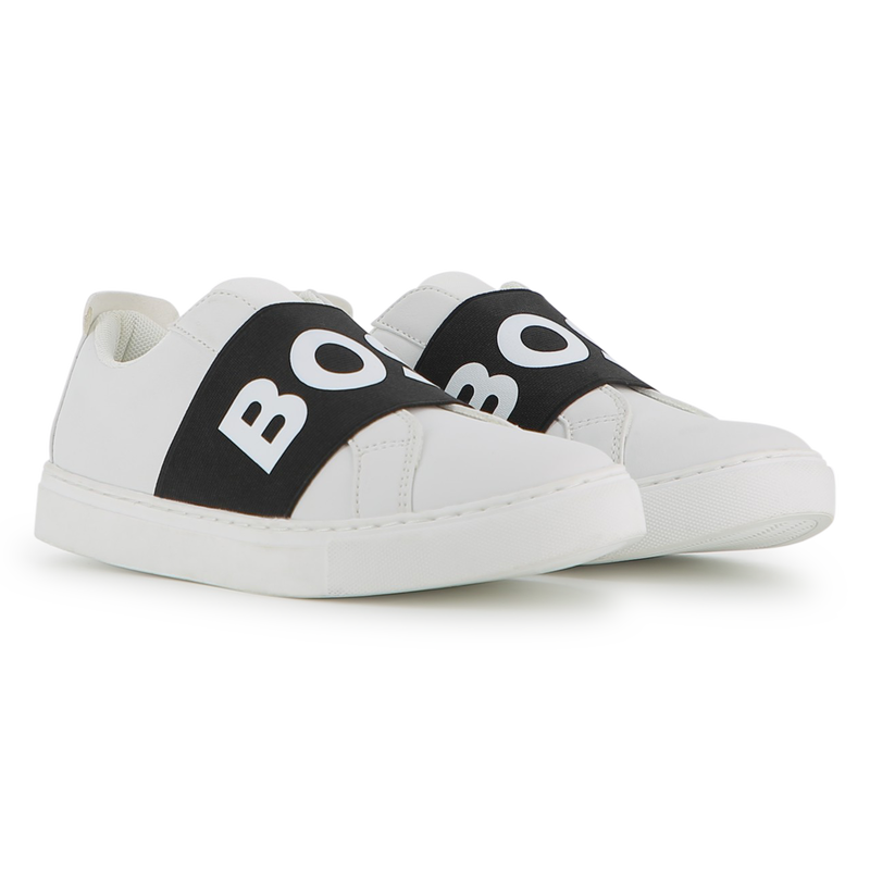 Zapatilla de imitaci&oacute;n BOSS 
                        NI&Ntilde;O