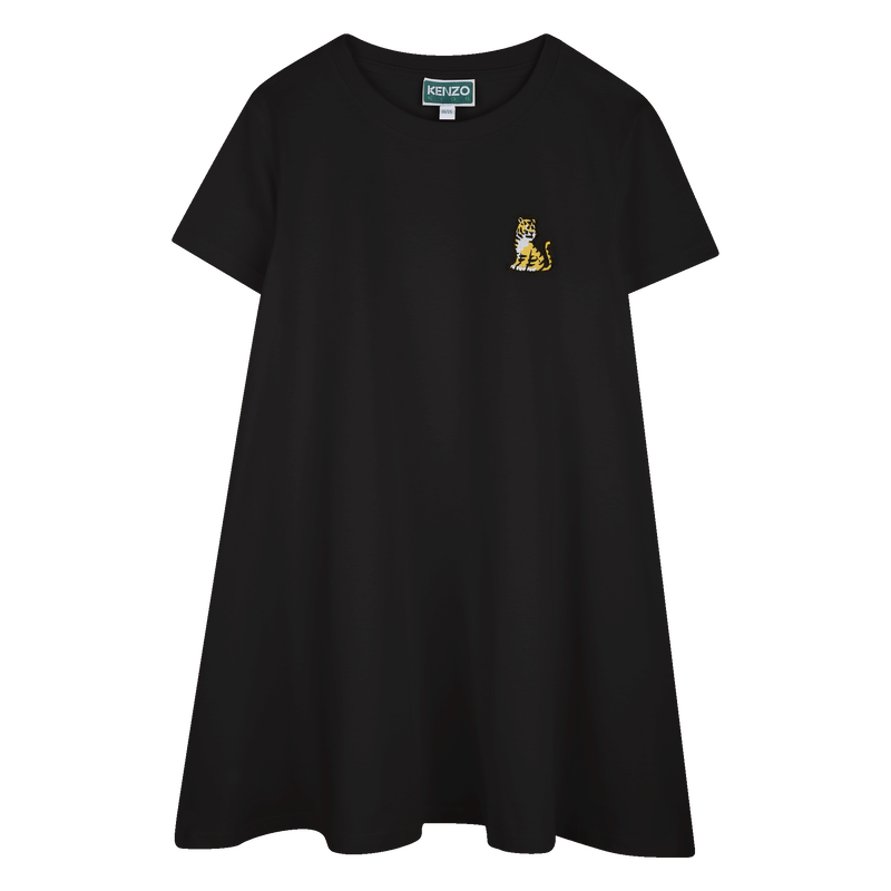 Vestido con insignia bordada KENZO KIDS 
                        NI&Ntilde;A