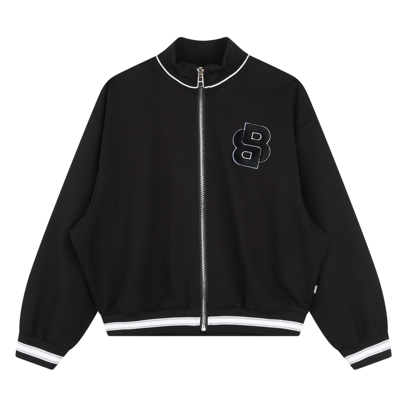 Chaqueta bordada con rayas BOSS 
                        NI&Ntilde;A