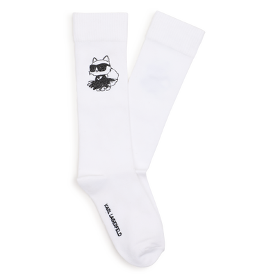 Calcetines de media altura KARL LAGERFELD KIDS NI&Ntilde;A