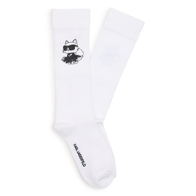 Calcetines de media altura KARL LAGERFELD KIDS 
                        NI&Ntilde;A