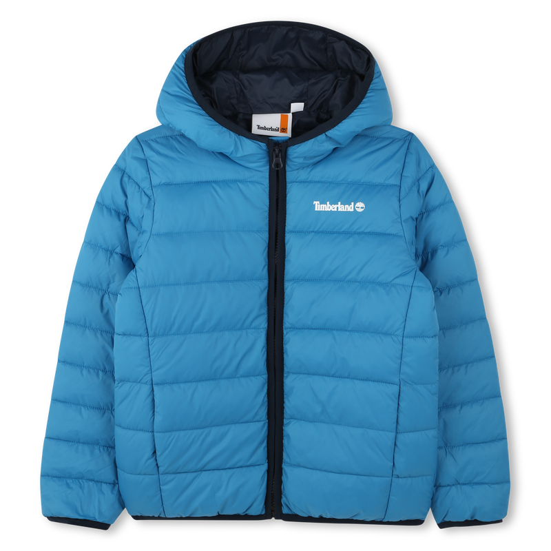 CHAQUETA DE PLUMAS CON LOGOTIPO TIMBERLAND 
                        NI&Ntilde;O