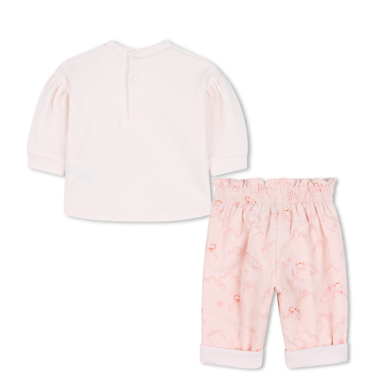 Conjunto de camiseta + pantal&oacute;n KENZO KIDS 
                        NI&Ntilde;A