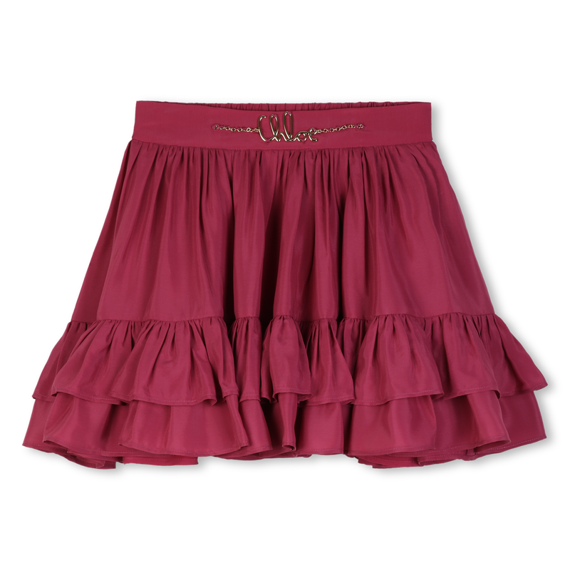 Falda con volantes CHLOE 
                        NI&Ntilde;A