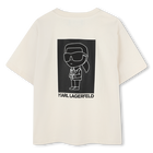 Camiseta de manga corta KARL LAGERFELD KIDS 
                    NI&Ntilde;O