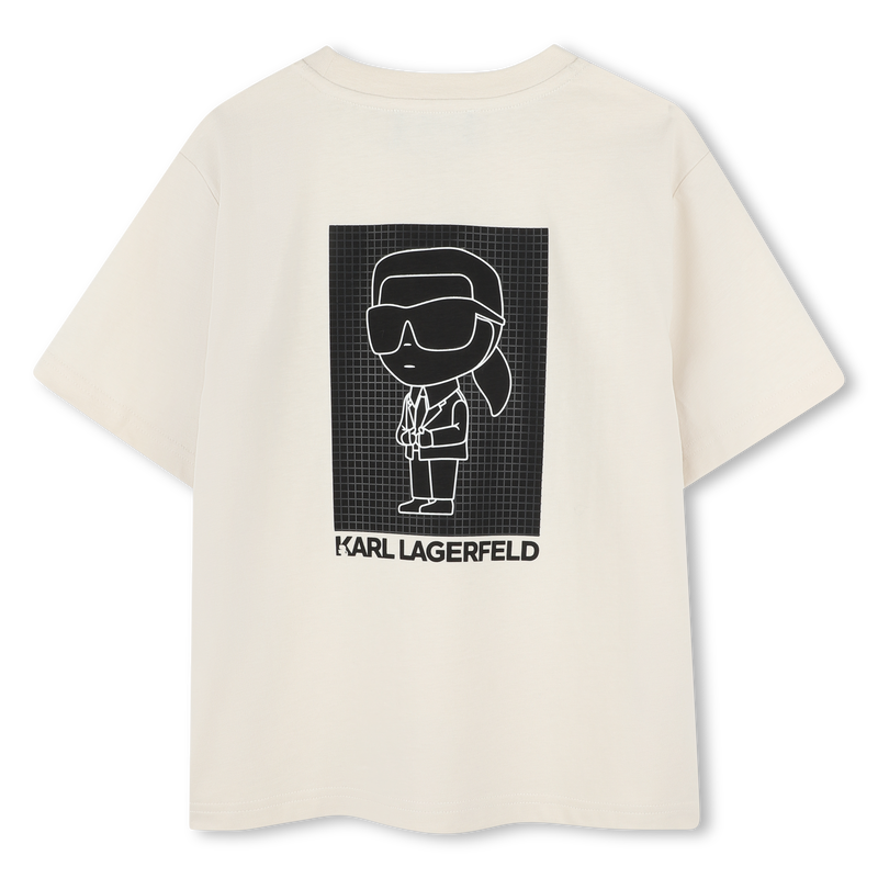 Camiseta de manga corta KARL LAGERFELD KIDS 
                        NI&Ntilde;O