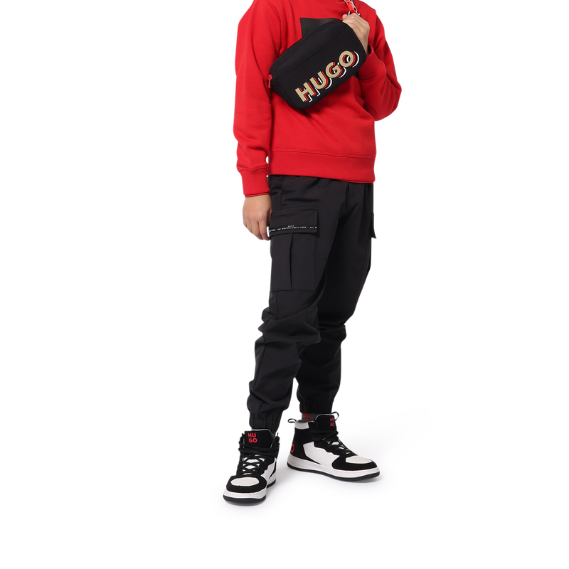 Pantal&oacute;n de ch&aacute;ndal holgado HUGO 
                        NI&Ntilde;O