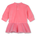 Vestido bimaterial BILLIEBLUSH 
                    NI&Ntilde;A