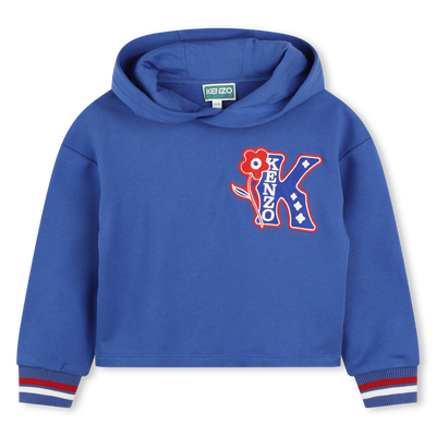 Sudadera con capucha bordada KENZO KIDS NI&Ntilde;A