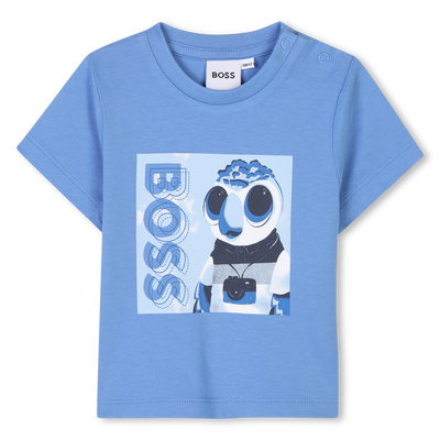 Camiseta de manga corta BOSS NI&Ntilde;O