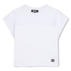 Camiseta de manga corta, BLANCO, hi-res