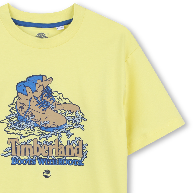 Camiseta ancha con estampado TIMBERLAND 
                        NI&Ntilde;O