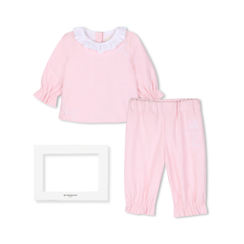 Conjunto de pantal&oacute;n y blusa GIVENCHY 
                        NI&Ntilde;A