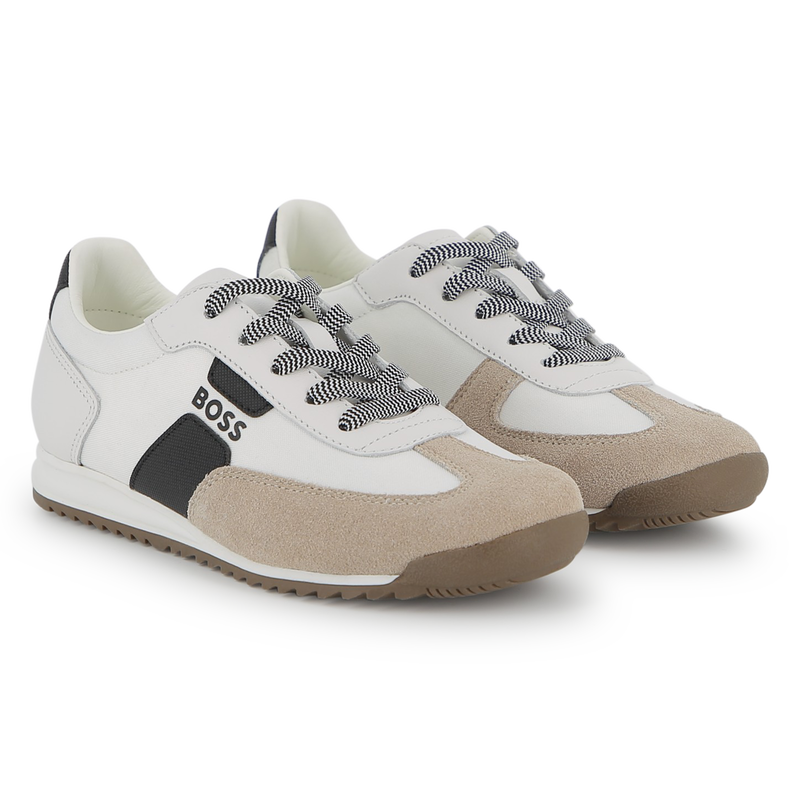 ZAPATILLAS CON CORDONES BOSS 
                        NI&Ntilde;O