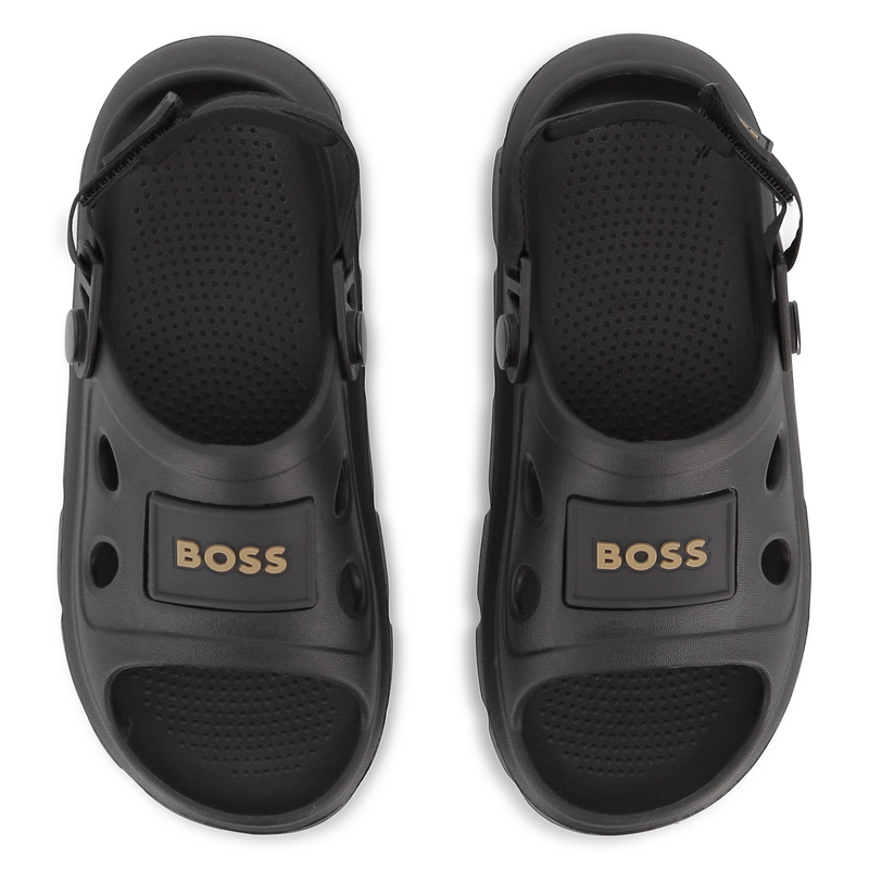 Sandalias con cierres de velcro BOSS 
                        NI&Ntilde;O