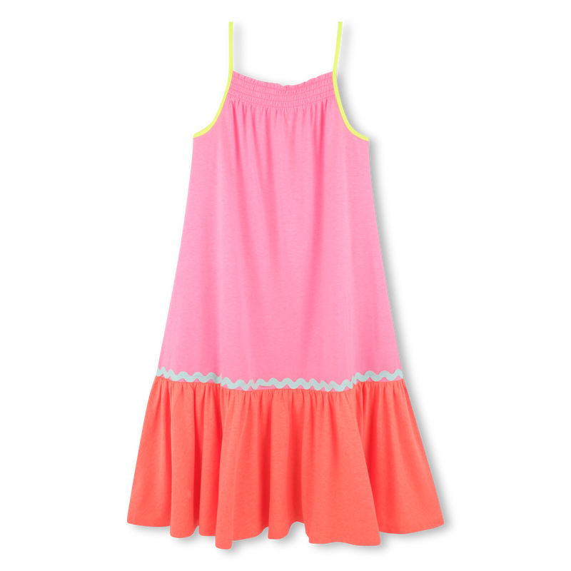 Vestido largo bicolor BILLIEBLUSH 
                        NI&Ntilde;A