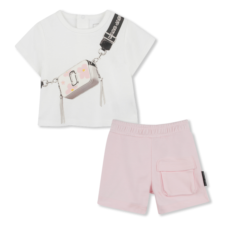 Camiseta y pantal&oacute;n de algod&oacute;n MARC JACOBS 
                        UNISEXO