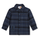 Camisa de sarga de cuadros TIMBERLAND 
                    NI&Ntilde;O