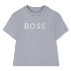 Conjunto camiseta + pantal&oacute;n corto BOSS 
                    NI&Ntilde;O