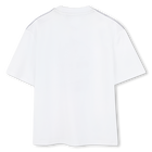 Camiseta bicolor con el logo TIMBERLAND 
                    NI&Ntilde;O