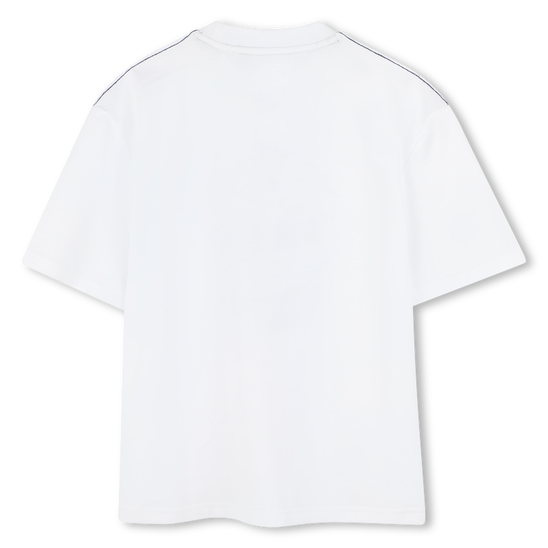 Camiseta bicolor con el logo TIMBERLAND 
                        NI&Ntilde;O