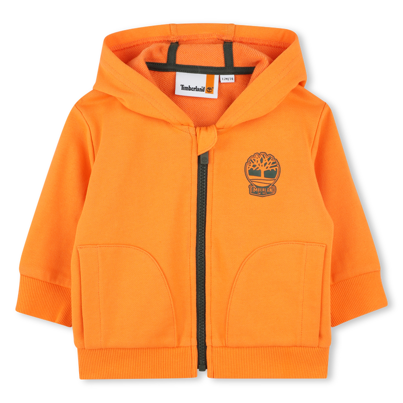 Sudadera de ch&aacute;ndal de mulet&oacute;n TIMBERLAND 
                        NI&Ntilde;O