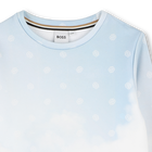 Su&eacute;ter estampado BOSS 
                    NI&Ntilde;O