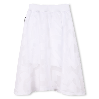 Falda de ceremonia estampada DKNY NI&Ntilde;A