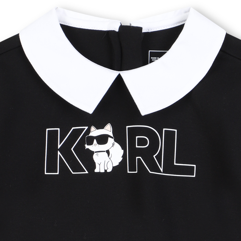 Vestido de manga larga KARL LAGERFELD KIDS 
                        NI&Ntilde;A