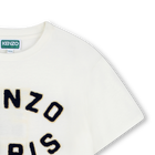 Camiseta de algod&oacute;n de manga corta KENZO KIDS 
                    UNISEXO
