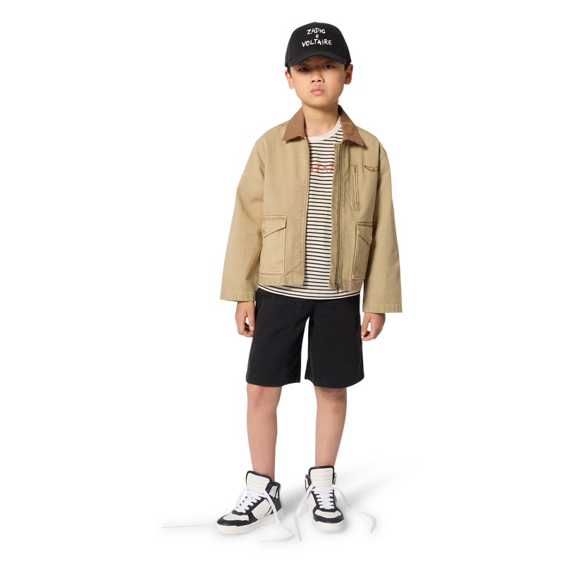 BERLUDA CON PARCHES ZADIG & VOLTAIRE 
                        NI&Ntilde;O