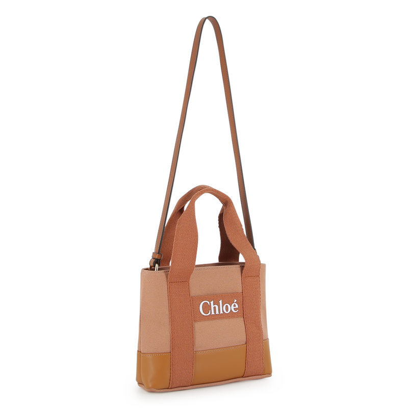 Bolso bandolera a cuadros CHLOE 
                        NI&Ntilde;A