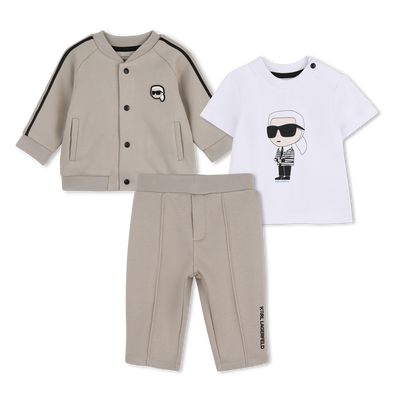 CONJUNTO DE JOGGER KARL LAGERFELD KIDS NI&Ntilde;O